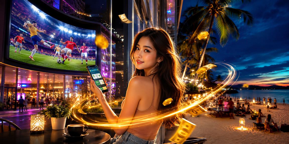 Suasana pertaruhan bola sepak di Langkawi Malaysia gaya Melayu
